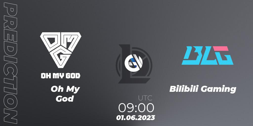 Oh My God vs Bilibili Gaming: Match Prediction. 01.06.2023 at 09:00, LoL, LPL Summer 2023 Regular Season