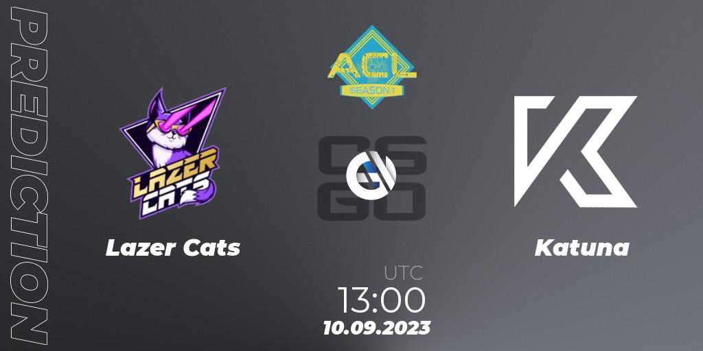 Lazer Cats vs Katuna: Match Prediction. 10.09.23, CS2 (CS:GO), Arena Cyberclub League Season 1