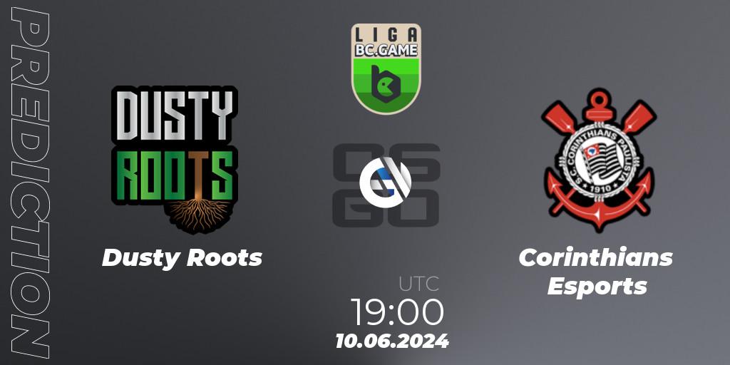 Dusty Roots vs Corinthians Esports: Match Prediction. 10.06.2024 at 19:00, Counter-Strike (CS2), Dust2 Brasil Liga Season 3