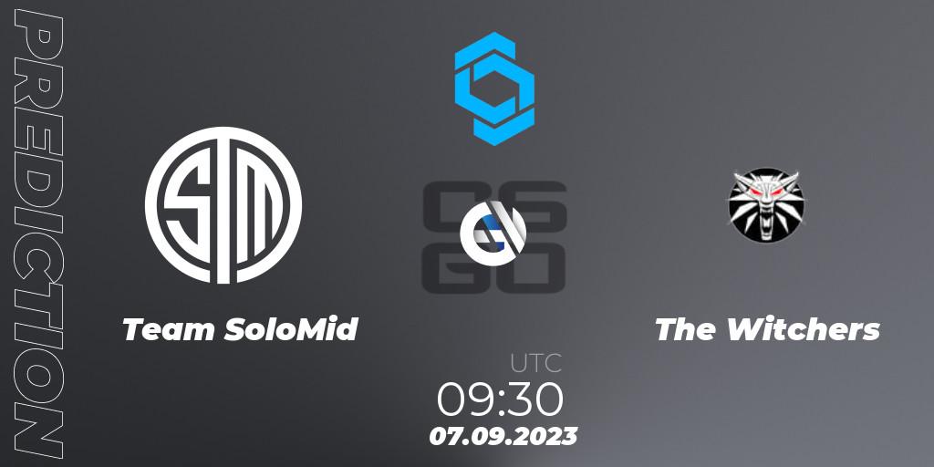 Team SoloMid vs The Witchers: Match Prediction. 07.09.23, CS2 (CS:GO), CCT East Europe Series #2: Closed Qualifier