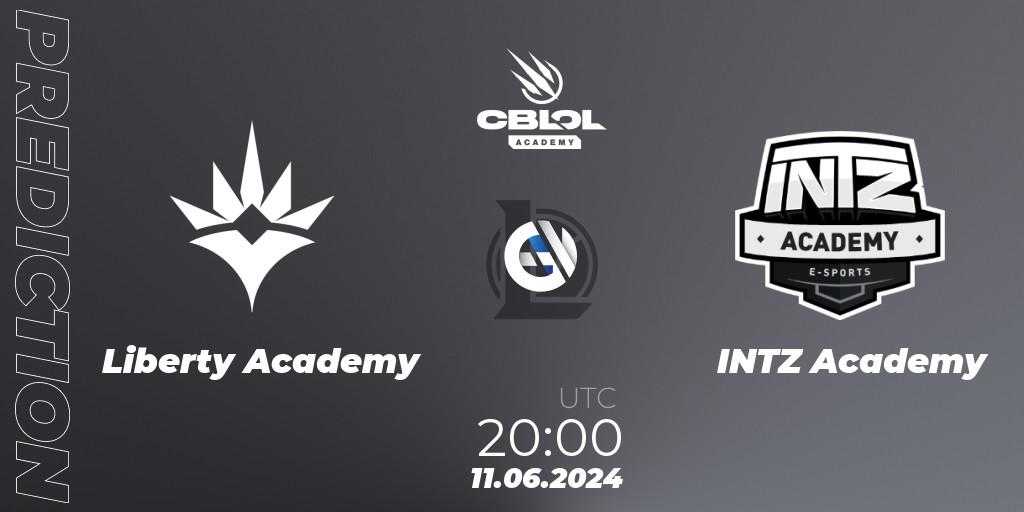 Liberty Academy vs INTZ Academy: Match Prediction. 11.06.2024 at 20:00, LoL, CBLOL Academy 2024