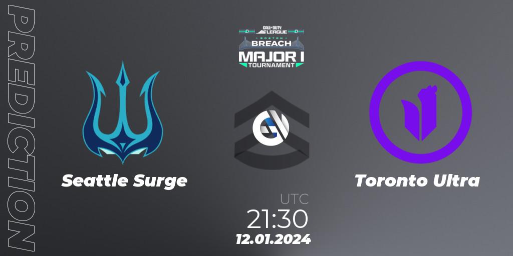 Seattle Surge vs Toronto Ultra: Match Prediction. 12.01.2024 at 21:30, Call of Duty, Call of Duty League 2024: Stage 1 Major Qualifiers