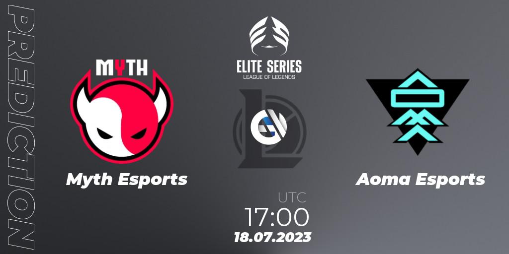 Myth Esports vs Aoma Esports: Match Prediction. 18.07.2023 at 17:00, LoL, Elite Series Summer 2023