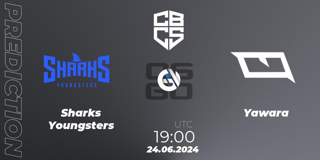 Sharks Youngsters vs Yawara: Match Prediction. 24.06.2024 at 19:00, Counter-Strike (CS2), CBCS Season 5: Open Qualifier #1
