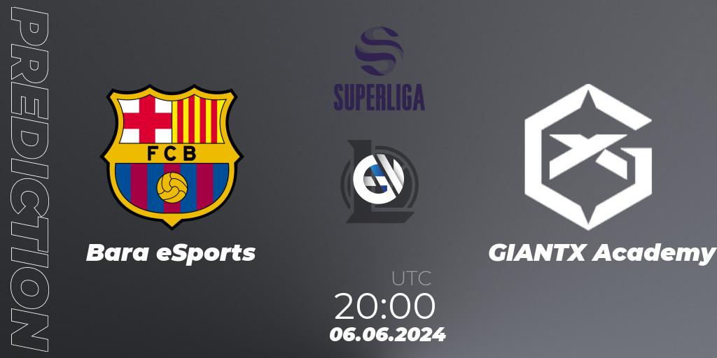 Barça eSports vs GIANTX Academy: Match Prediction. 06.06.2024 at 20:00, LoL, LVP Superliga Summer 2024