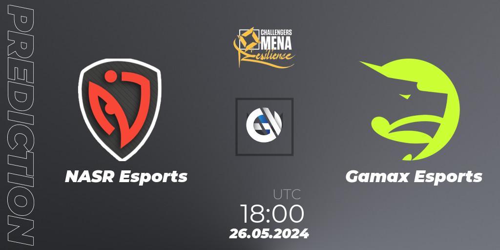 NASR Esports vs Gamax Esports: Match Prediction. 26.05.2024 at 19:00, VALORANT, VALORANT Challengers 2024 MENA: Resilience Split 2 - Levant and North Africa