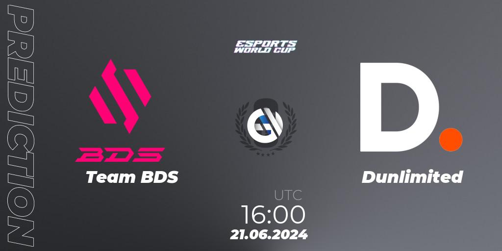 Team BDS vs Dunlimited: Match Prediction. 21.06.2024 at 16:00, Rainbow Six, Esports World Cup 2024: Europe OQ