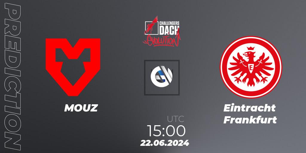 MOUZ vs Eintracht Frankfurt: Match Prediction. 23.06.2024 at 12:00, VALORANT, VALORANT Challengers 2024 DACH: Evolution Split 2
