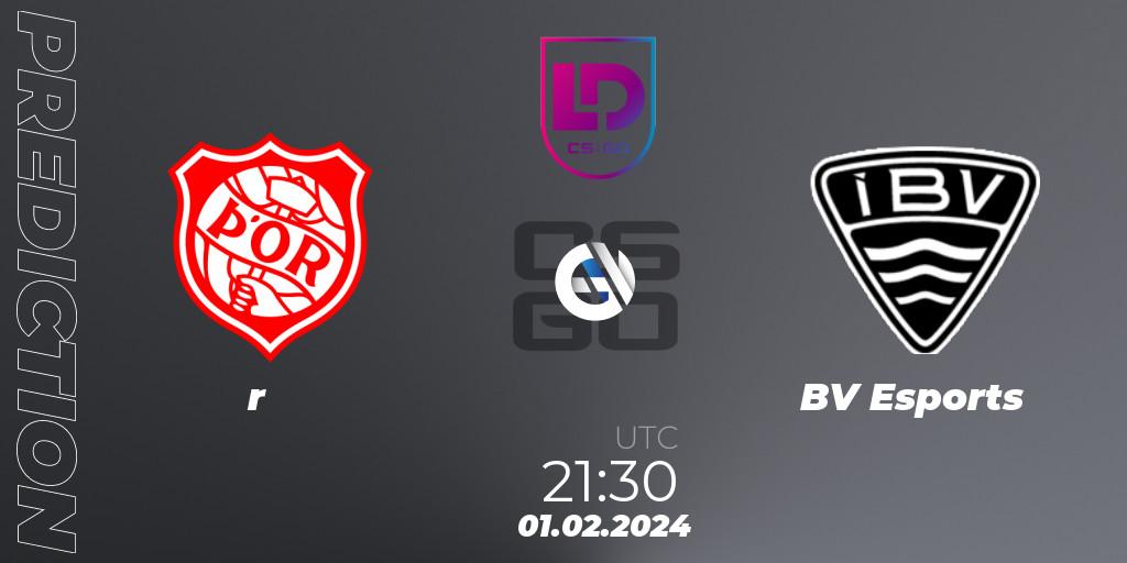 Þór vs ÍBV Esports: Match Prediction. 01.02.2024 at 20:30, Counter-Strike (CS2), Icelandic Esports League Season 8: Regular Season