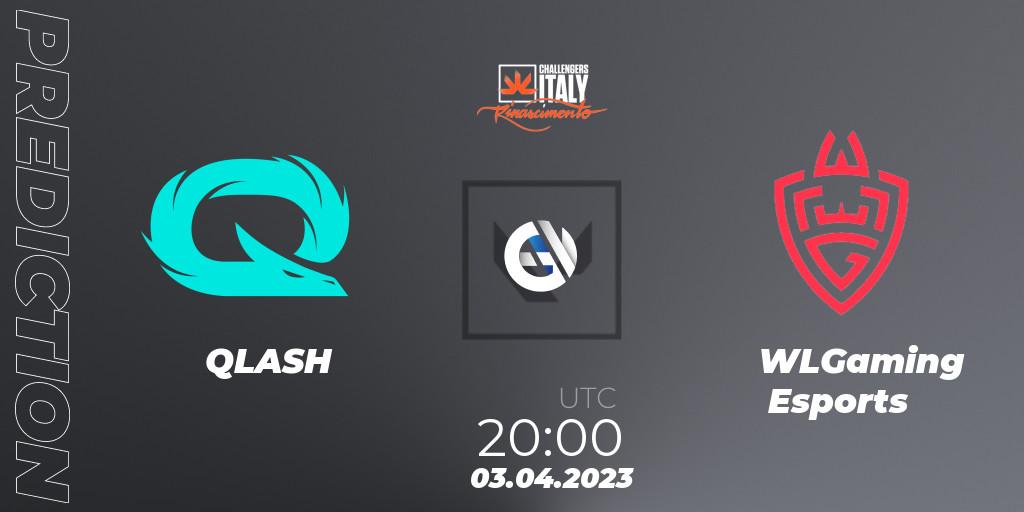 QLASH vs WLGaming Esports: Match Prediction. 03.04.23, VALORANT, VALORANT Challengers 2023 Italy: Rinascimento Split 2