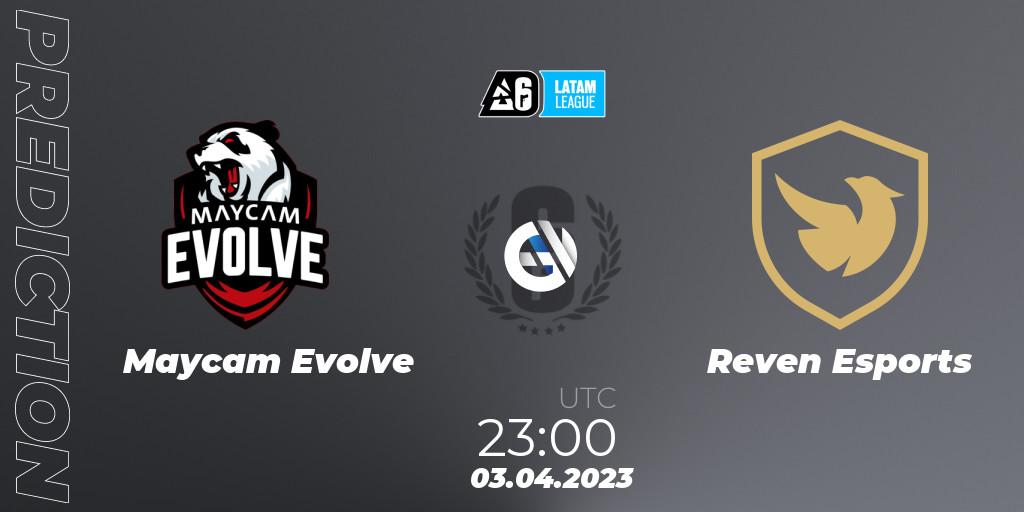 Maycam Evolve vs Reven Esports: Match Prediction. 03.04.2023 at 23:00, Rainbow Six, LATAM League 2023 - Stage 1