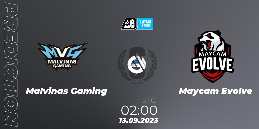 Malvinas Gaming vs Maycam Evolve: Match Prediction. 13.09.2023 at 02:00, Rainbow Six, LATAM League 2023 - Stage 2