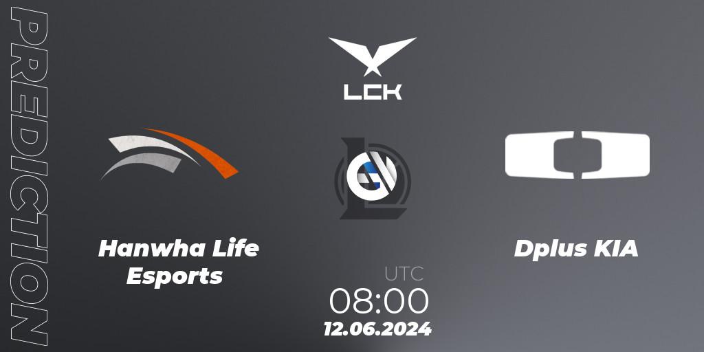 Hanwha Life Esports vs Dplus KIA: Match Prediction. 27.07.2024 at 06:00, LoL, LCK Summer 2024 Group Stage