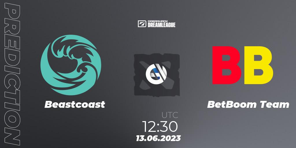 Beastcoast vs BetBoom Team: Match Prediction. 13.06.23, Dota 2, DreamLeague Season 20 - Group Stage 1