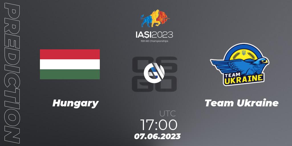 Hungary vs Team Ukraine: Match Prediction. 07.06.23, CS2 (CS:GO), IESF World Esports Championship 2023: Eastern Europe Qualifier