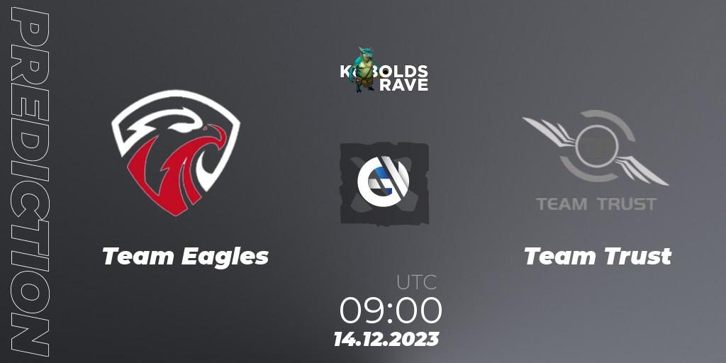 Team Eagles vs Team Trust: Match Prediction. 14.12.23, Dota 2, Kobolds Rave