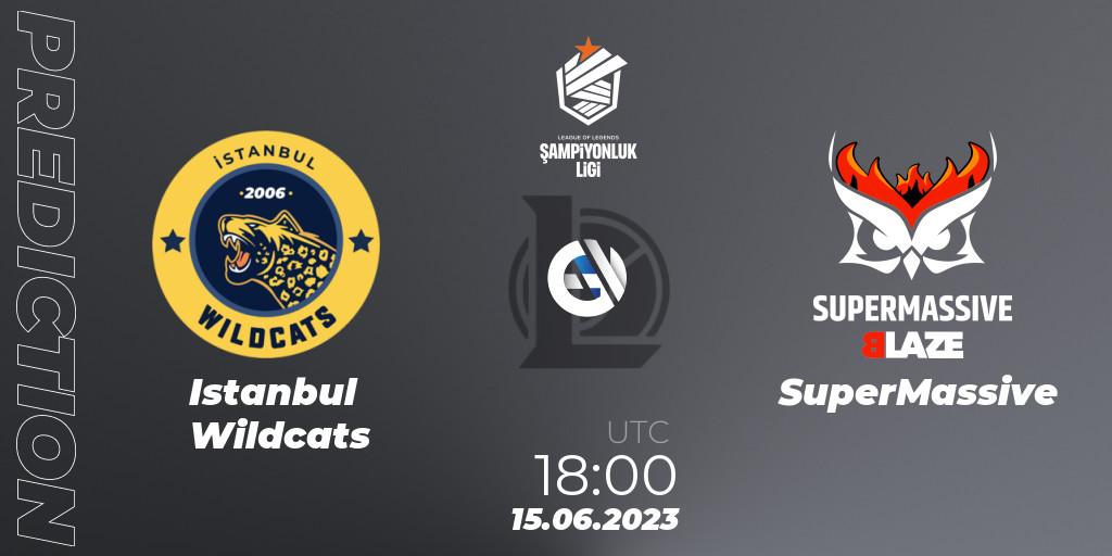 Istanbul Wildcats vs SuperMassive: Match Prediction. 15.06.23, LoL, TCL Summer 2023 - Group Stage