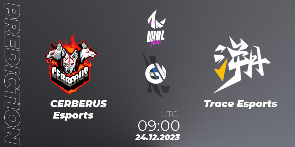 CERBERUS Esports vs Trace Esports: Match Prediction. 24.12.23, Wild Rift, WRL Asia 2023 - Season 2 - Regular Season