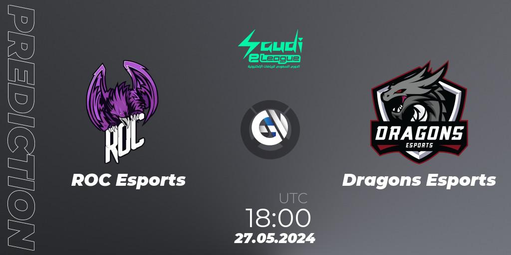 ROC Esports vs Dragons Esports: Match Prediction. 27.05.2024 at 18:00, Overwatch, Saudi eLeague 2024 - Major 2 Phase 2
