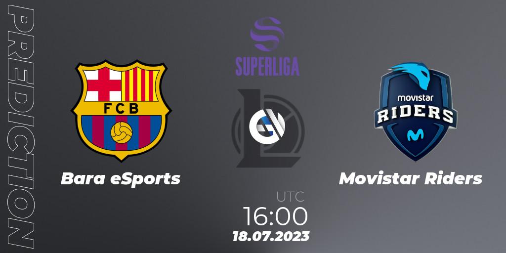 Barça eSports vs Movistar Riders: Match Prediction. 18.07.2023 at 19:00, LoL, Superliga Summer 2023 - Group Stage