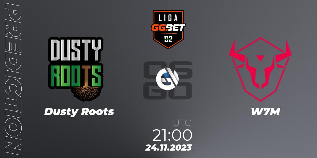 Dusty Roots vs W7M: Match Prediction. 24.11.2023 at 21:00, Counter-Strike (CS2), Dust2 Brasil Liga Season 2