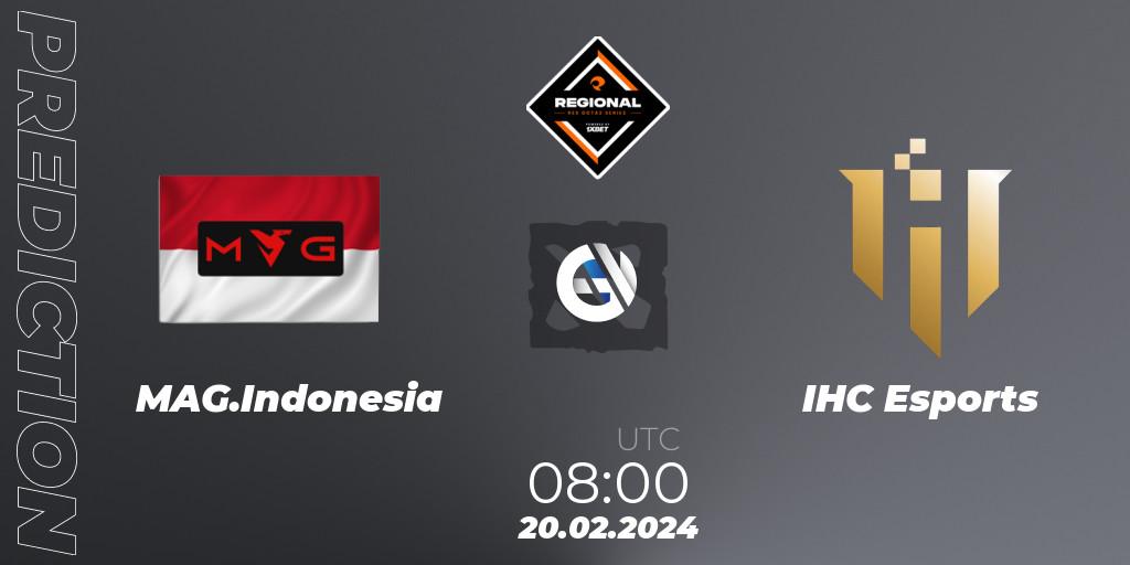 MAG.Indonesia vs IHC Esports: Match Prediction. 20.02.24, Dota 2, RES Regional Series: SEA #1