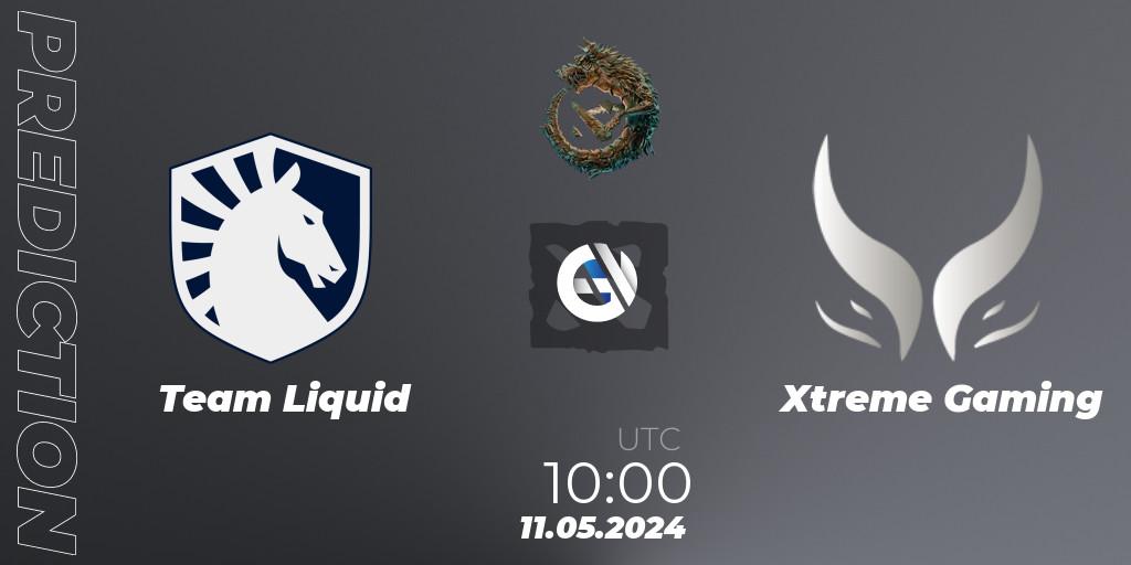 Team Liquid vs Xtreme Gaming: Match Prediction. 11.05.24, Dota 2, PGL Wallachia Season 1 - Group Stage