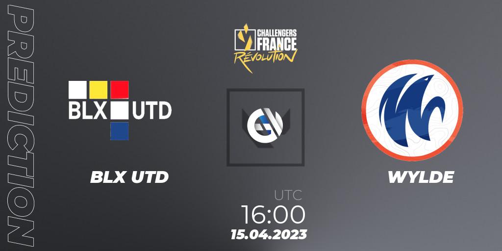 BLX UTD vs WYLDE: Match Prediction. 15.04.2023 at 16:00, VALORANT, VALORANT Challengers France: Revolution Split 2 - Regular Season