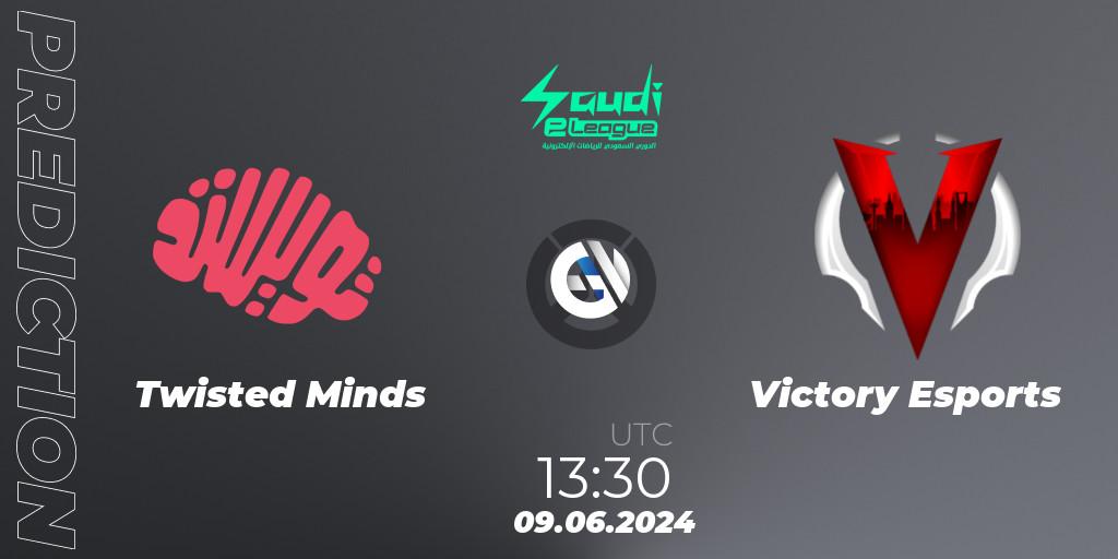 Twisted Minds vs Victory Esports: Match Prediction. 09.06.2024 at 13:30, Overwatch, Saudi eLeague 2024 - Major 2
