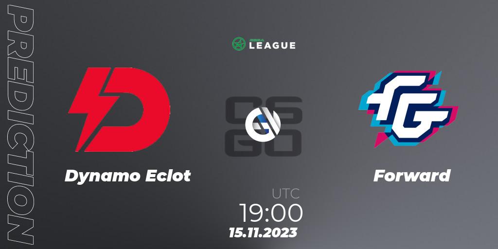 Dynamo Eclot vs Forward: Match Prediction. 15.11.23, CS2 (CS:GO), ESEA Season 47: Advanced Division - Europe