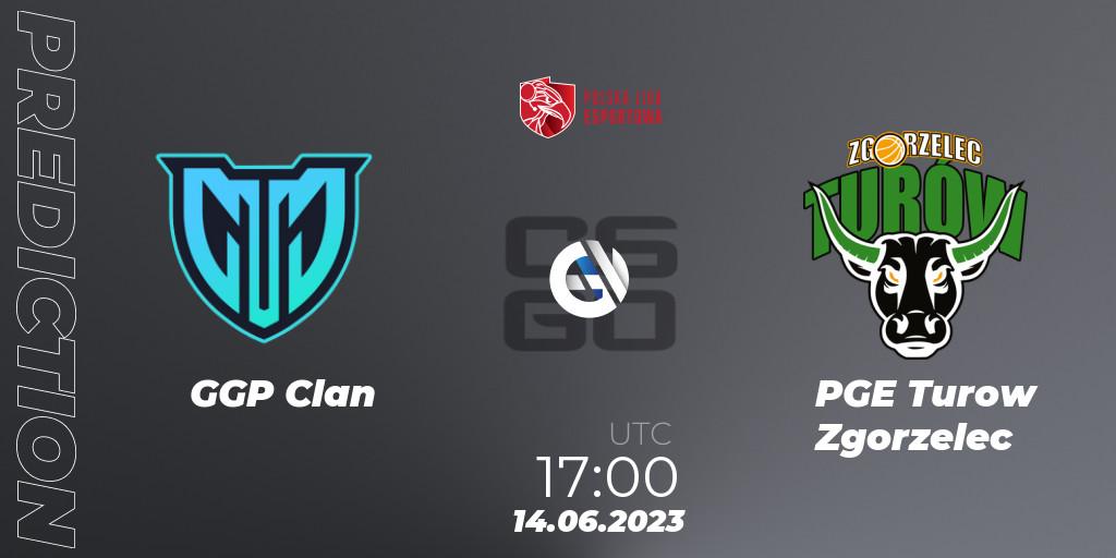 GGP Clan vs PGE Turow Zgorzelec: Match Prediction. 14.06.23, CS2 (CS:GO), Polish Esports League 2023 Split 2