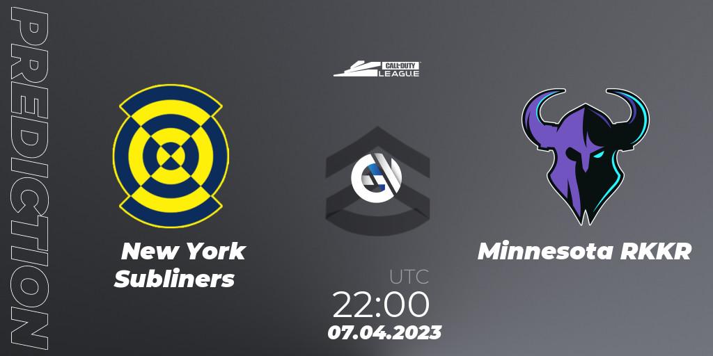 New York Subliners vs Minnesota RØKKR: Match Prediction. 07.04.2023 at 22:00, Call of Duty, Call of Duty League 2023: Stage 4 Major Qualifiers