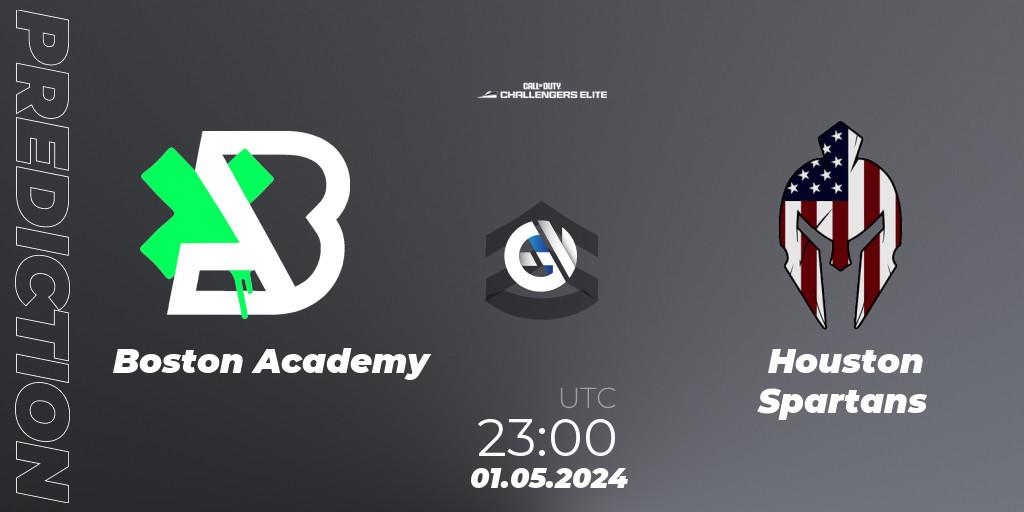 Boston Academy vs Houston Spartans: Match Prediction. 01.05.2024 at 23:00, Call of Duty, Call of Duty Challengers 2024 - Elite 2: NA