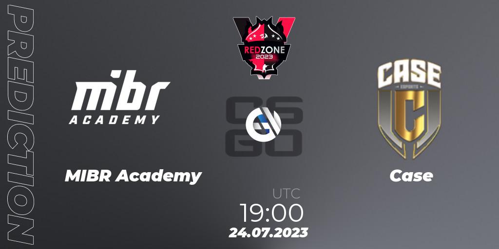 MIBR Academy vs Case: Match Prediction. 26.07.23, CS2 (CS:GO), RedZone PRO League Season 5