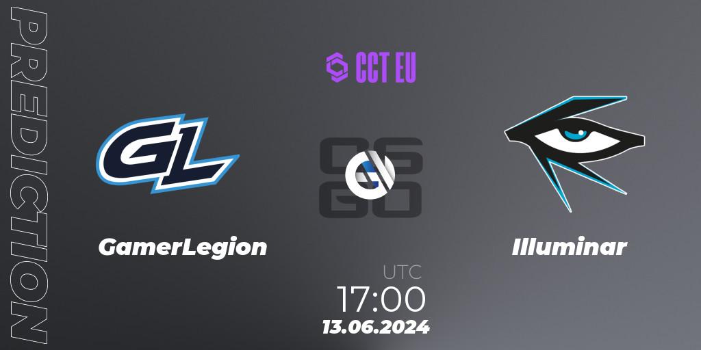 GamerLegion vs Illuminar: Match Prediction. 13.06.2024 at 17:00, Counter-Strike (CS2), CCT Season 2 Europe Series 5