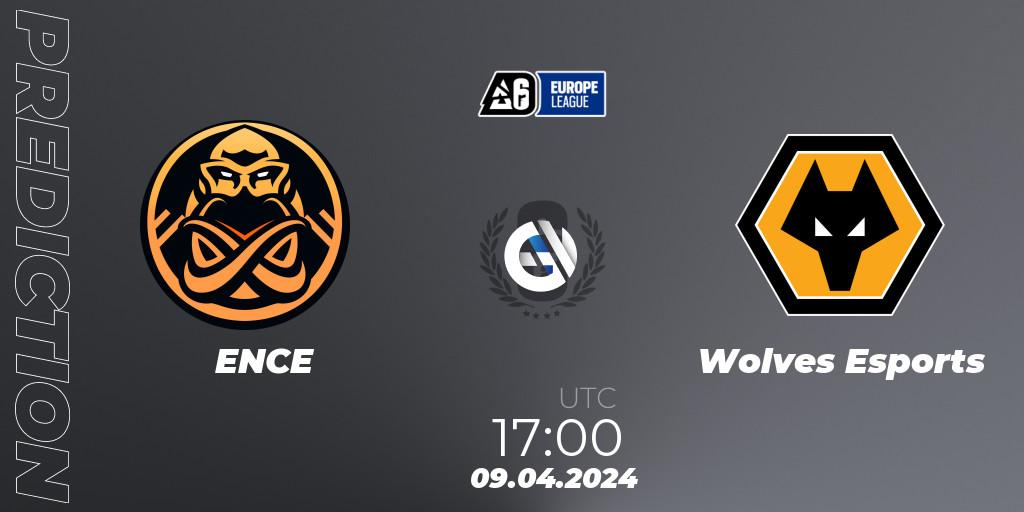 ENCE vs Wolves Esports: Match Prediction. 09.04.24, Rainbow Six, Europe League 2024 - Stage 1