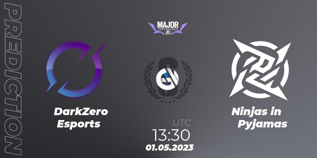 DarkZero Esports vs Ninjas in Pyjamas: Match Prediction. 01.05.2023 at 13:30, Rainbow Six, BLAST R6 Major Copenhagen 2023