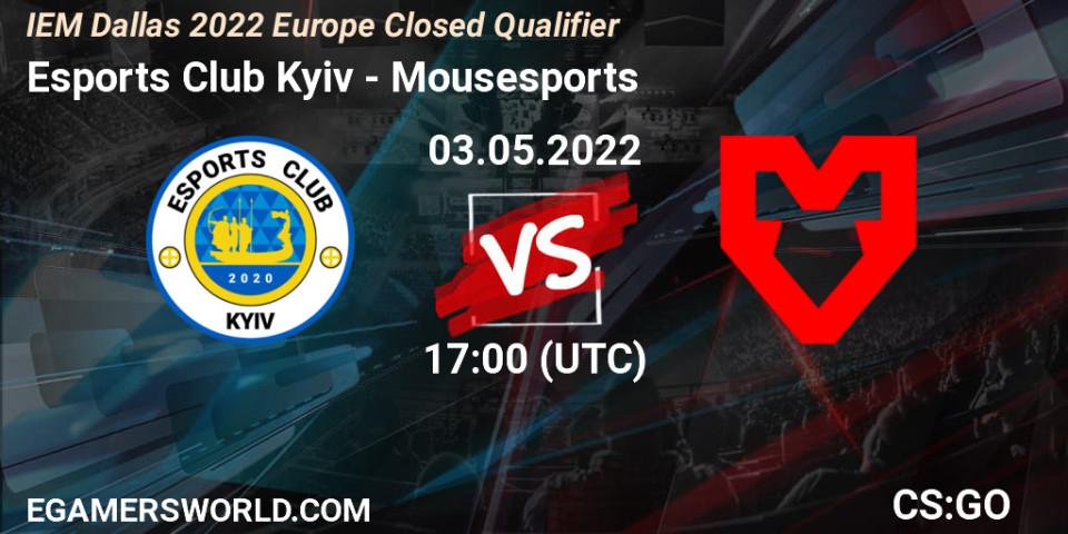 Esports Club Kyiv VS Mousesports