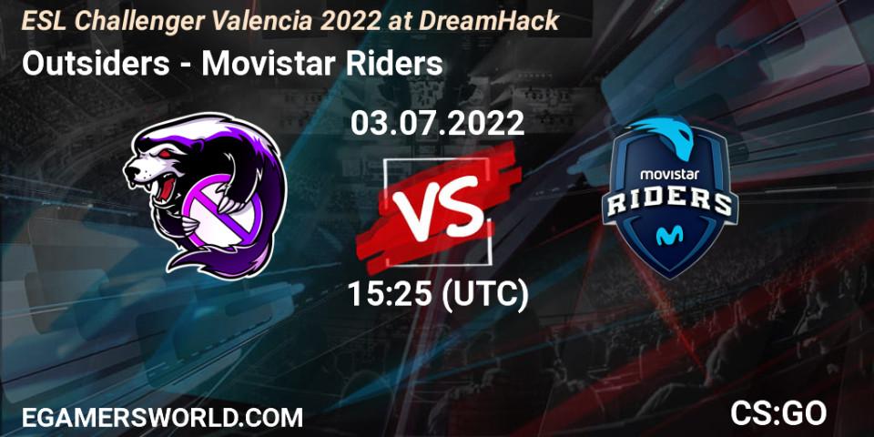 Outsiders VS Movistar Riders