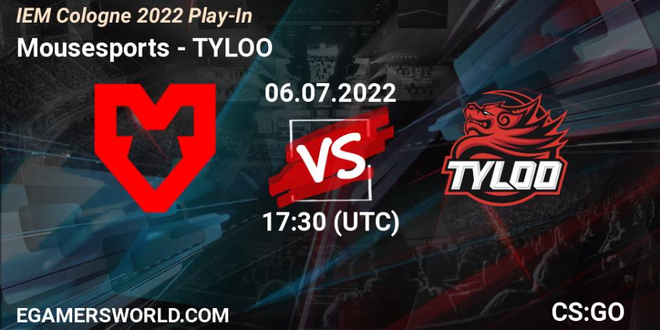 Mousesports VS TYLOO