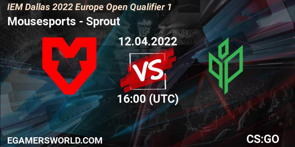 Mousesports VS Sprout