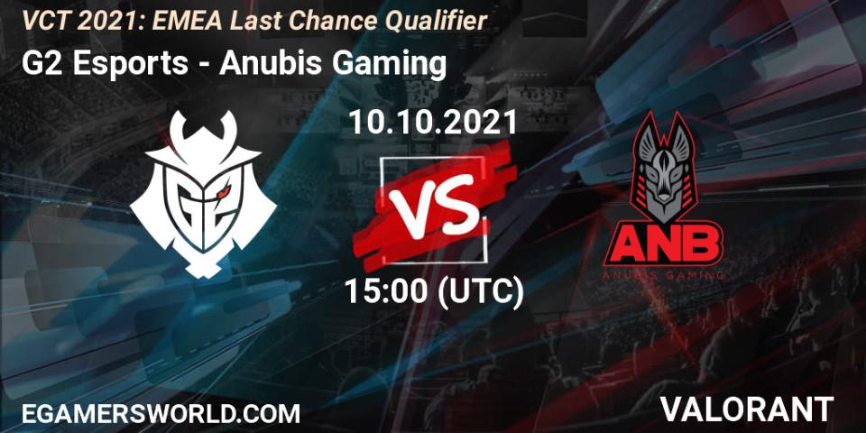 G2 Esports VS Anubis Gaming