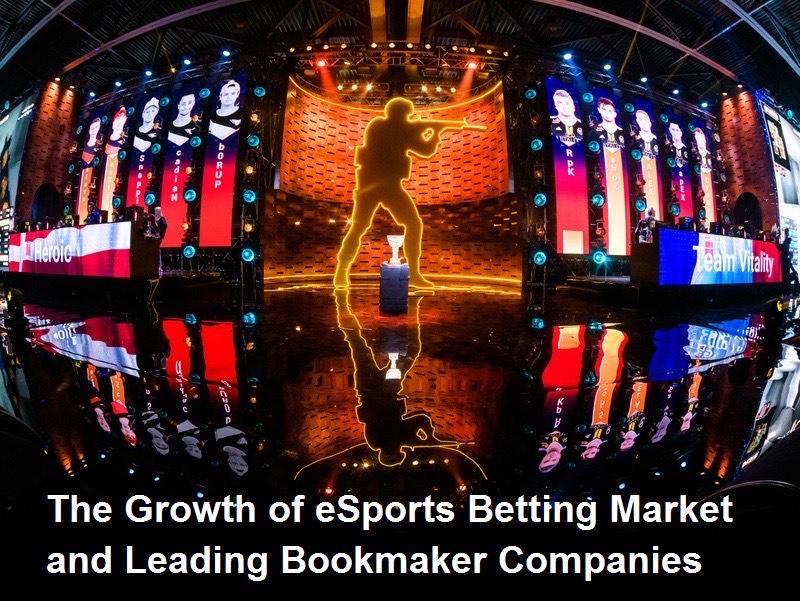 Veksten i esports betting markedet og de ledende bookmakerselskapene