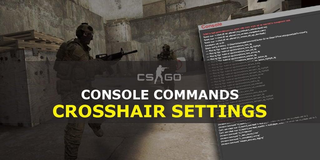 Kommandoer for å sette opp trådkorset i CS:GO gjennom konsollen