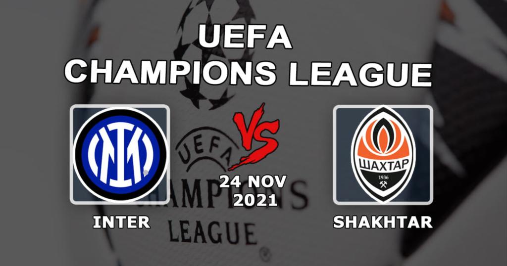 Inter - Shakhtar: spådom og spill på Champions League-kampen - 24.11.2021