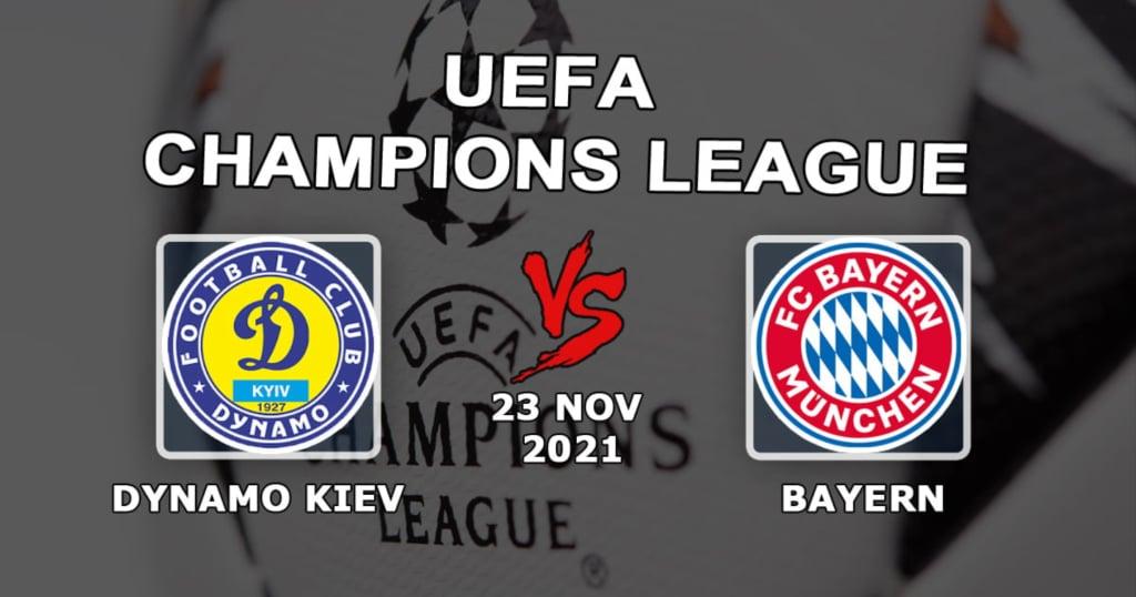 Dynamo Kiev - Bayern: prognose og spill på Champions League-kampen - 23.11.2021