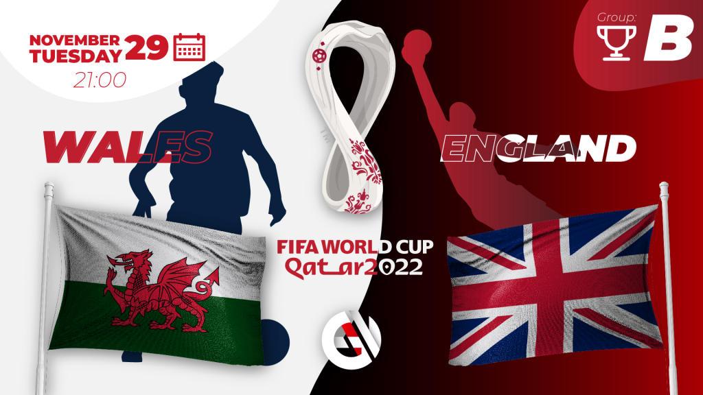 Wales - England: spådom og spill på verdensmesterskapet i 2022 i Qatar