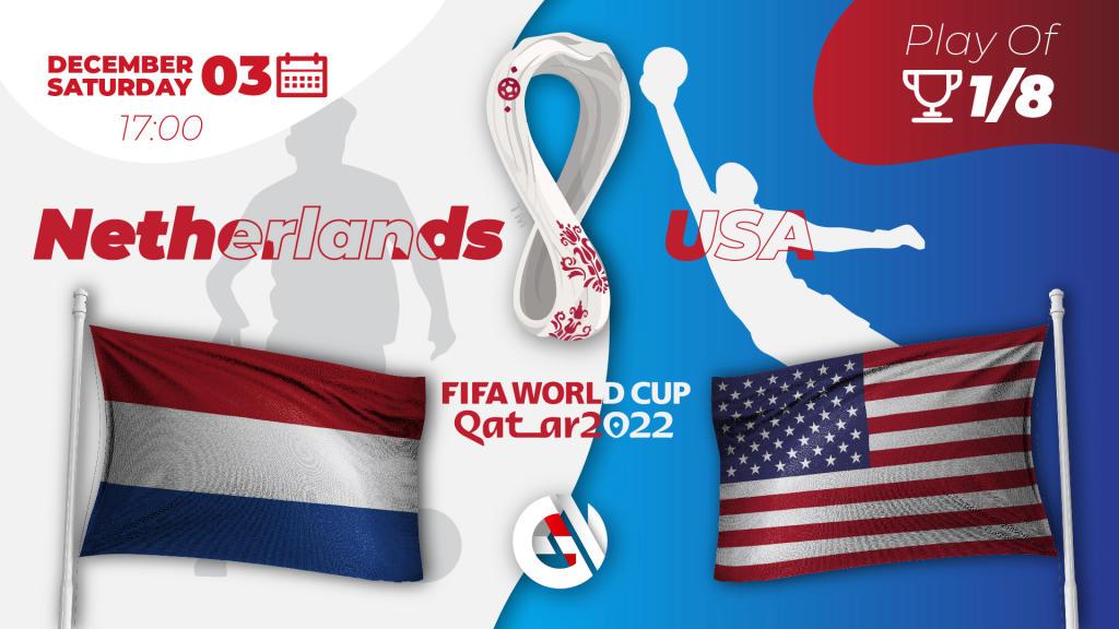 Nederland - USA: spådom og spill på verdensmesterskapet i 2022 i Qatar