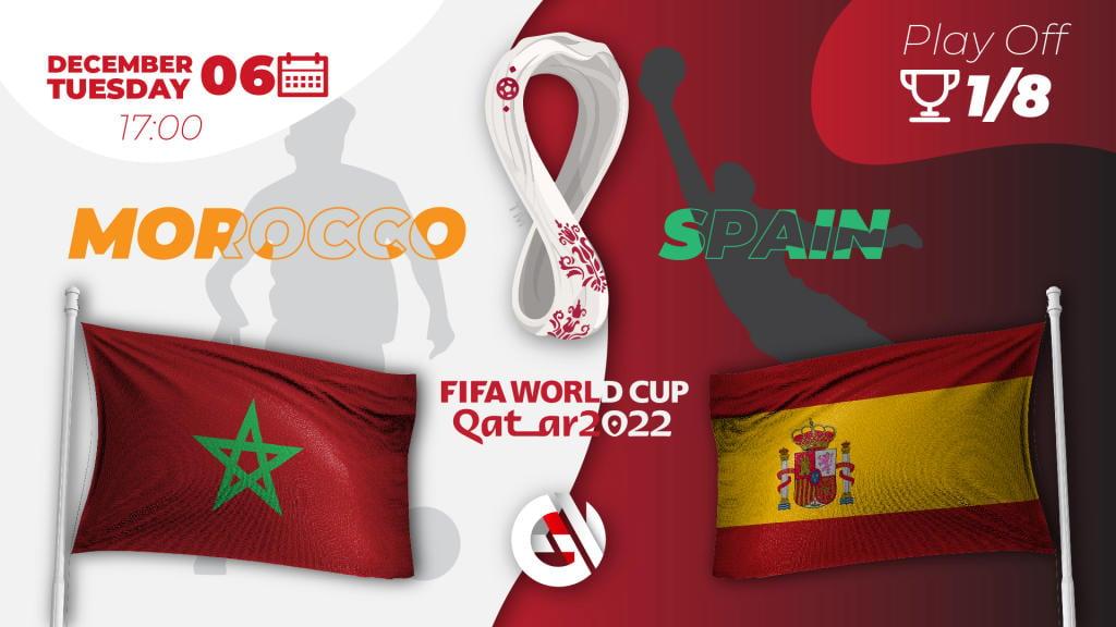 Marokko - Spania: spådom og spill på verdensmesterskapet i 2022 i Qatar