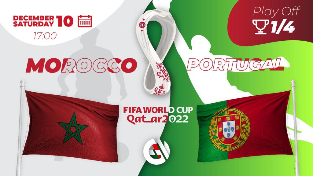 Marokko - Portugal: spådom og spill på verdensmesterskapet i 2022 i Qatar